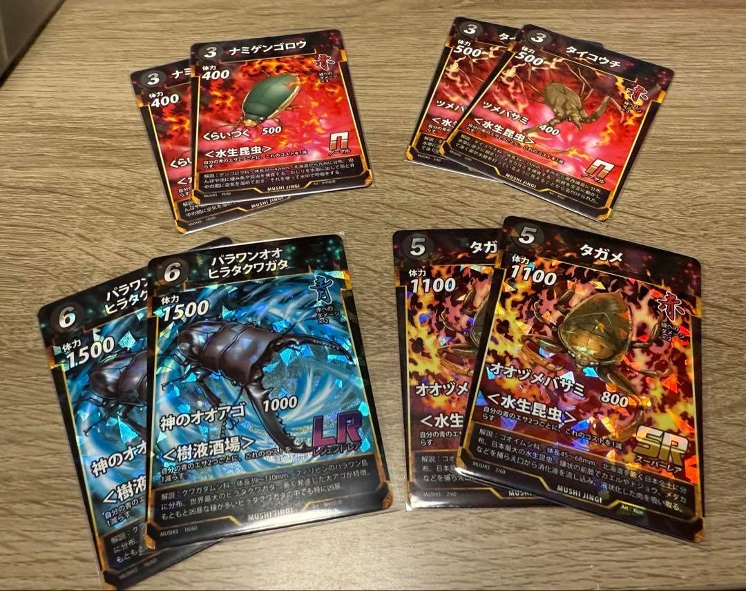 蟲神器 パラワンオオヒラタクワガタ 他 水生昆虫セット 蟲神器 LR 引退